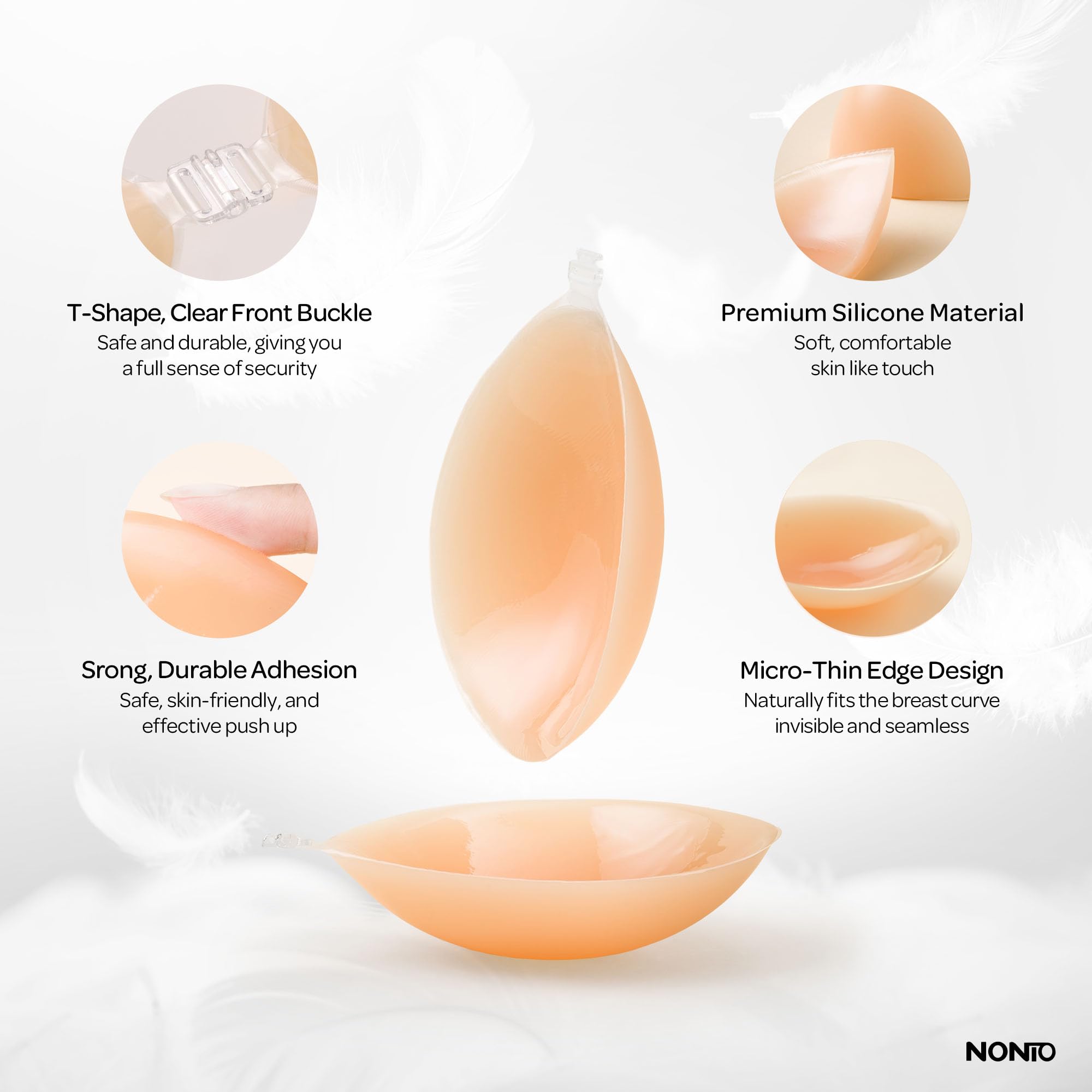 Adhesive Bra Strapless Sticky  - Strapless Bra Adhesive 评论和价格