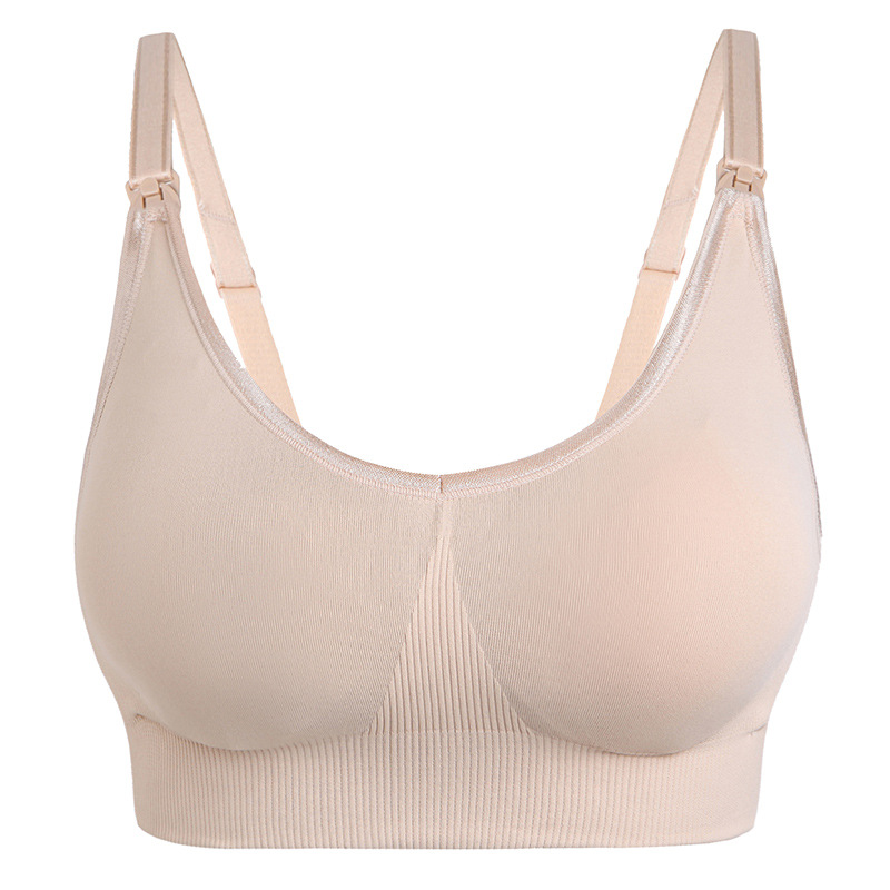 Solid Seamless Wireless Matern - Sleep Bra Bralette 评论和价格