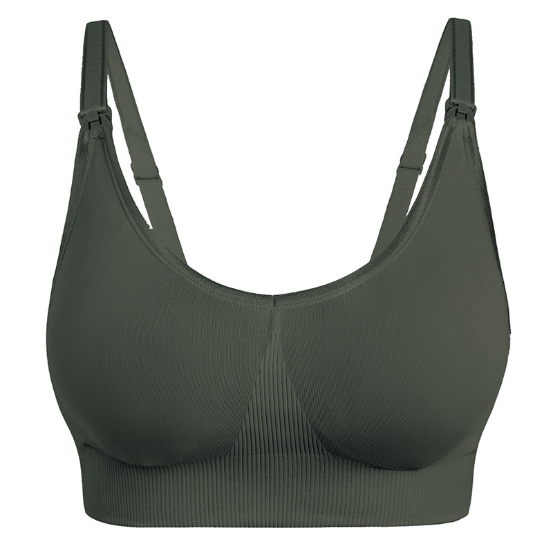 Solid Seamless Wireless Matern - Sleep Bra Bralette 评论和价格
