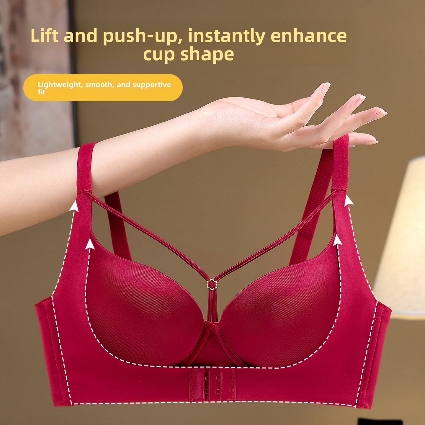 KUCLUT Adjustable Thickened Wo - Wirefree Bra Comfort 评论和价格