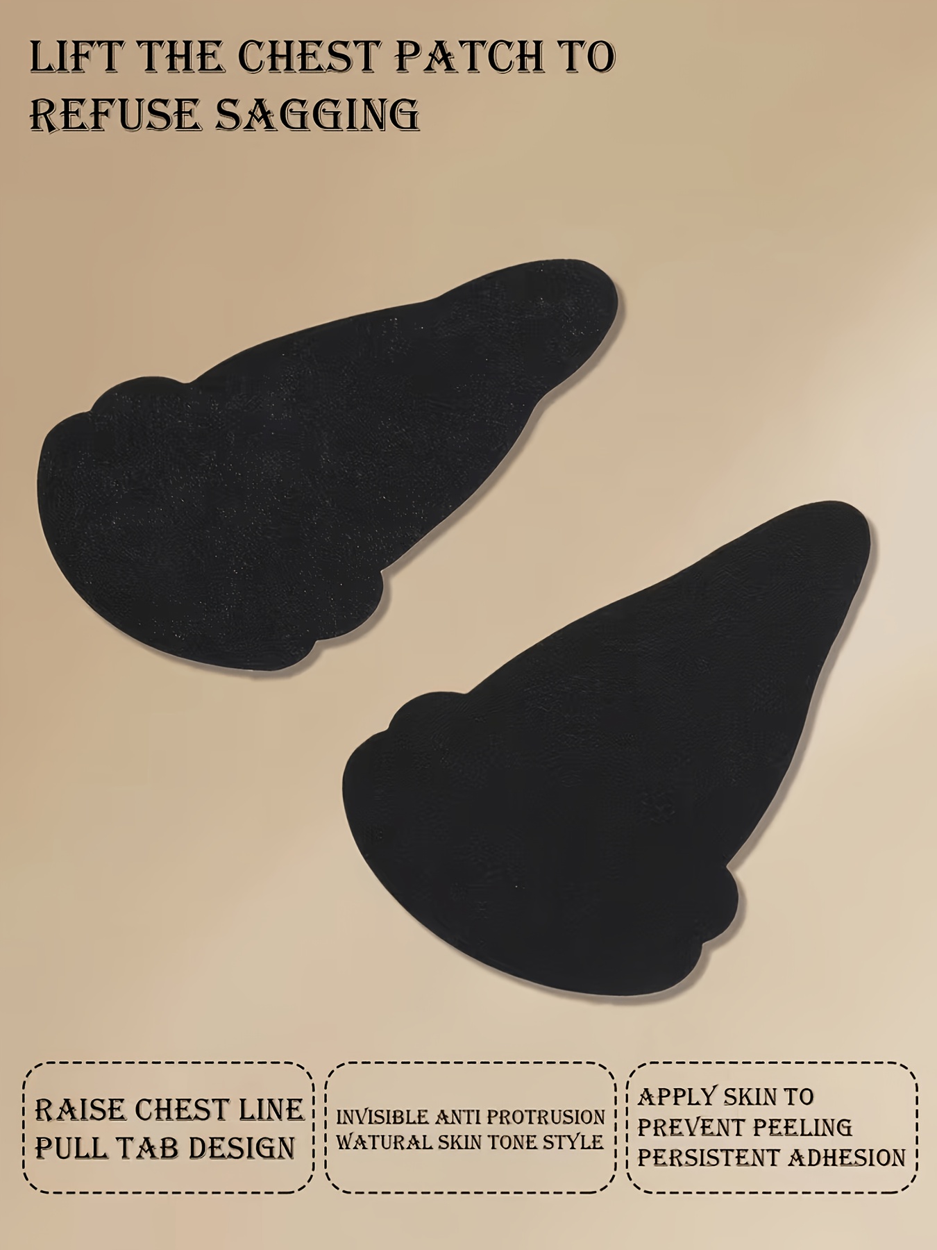 10-Pack Invisible Breast Petal - Strapless Bra Adhesive 评论和价格