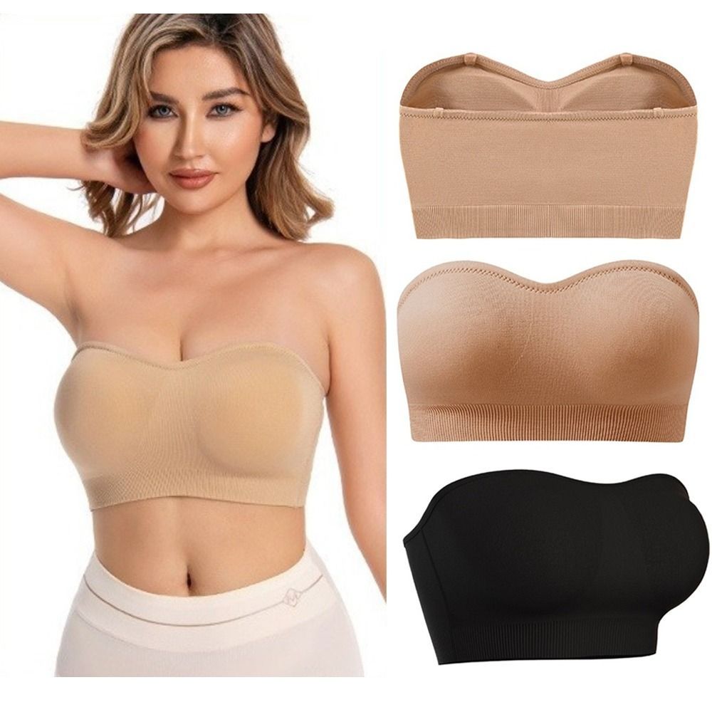 Comfortable with Padding Strap - Push Up Bra Silicone 评论和价格